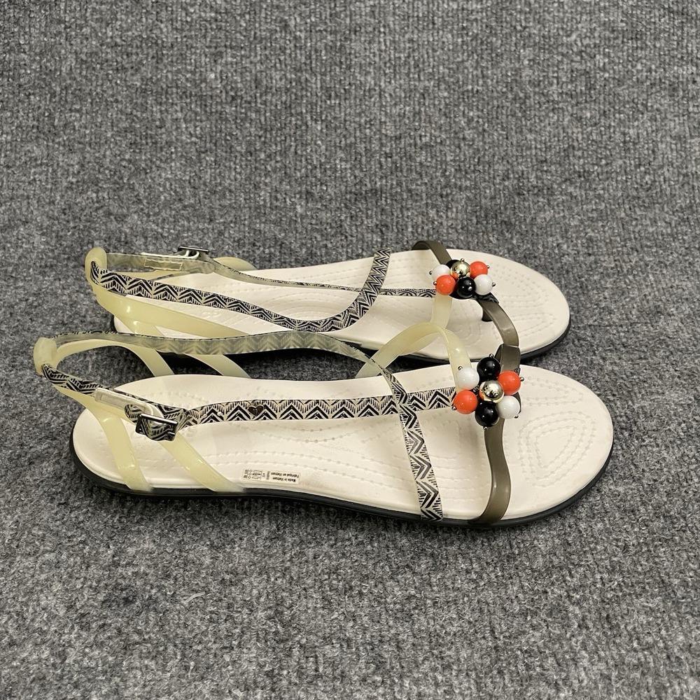 Crocs Drew Barrymore Isabella Gladiator Sandals Womens Sz 10 Strappy 205191